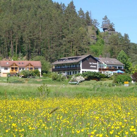 Cafe Pension Krems Waischenfeld Exteriör bild