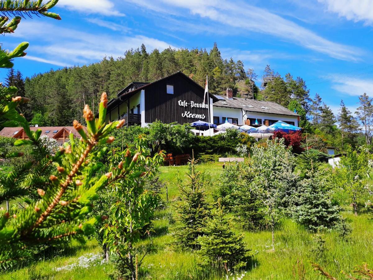 Cafe Pension Krems Waischenfeld Exteriör bild