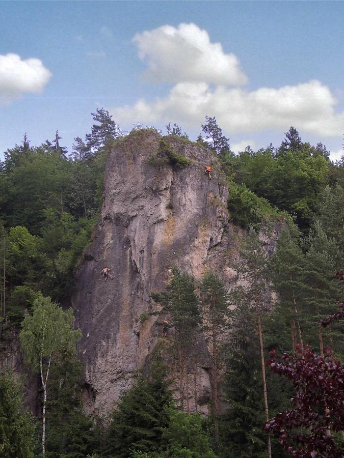 Cafe Pension Krems Waischenfeld Exteriör bild