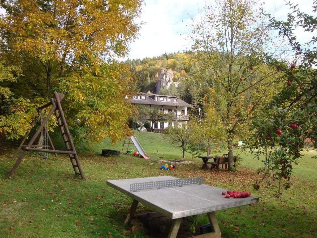 Cafe Pension Krems Waischenfeld Exteriör bild