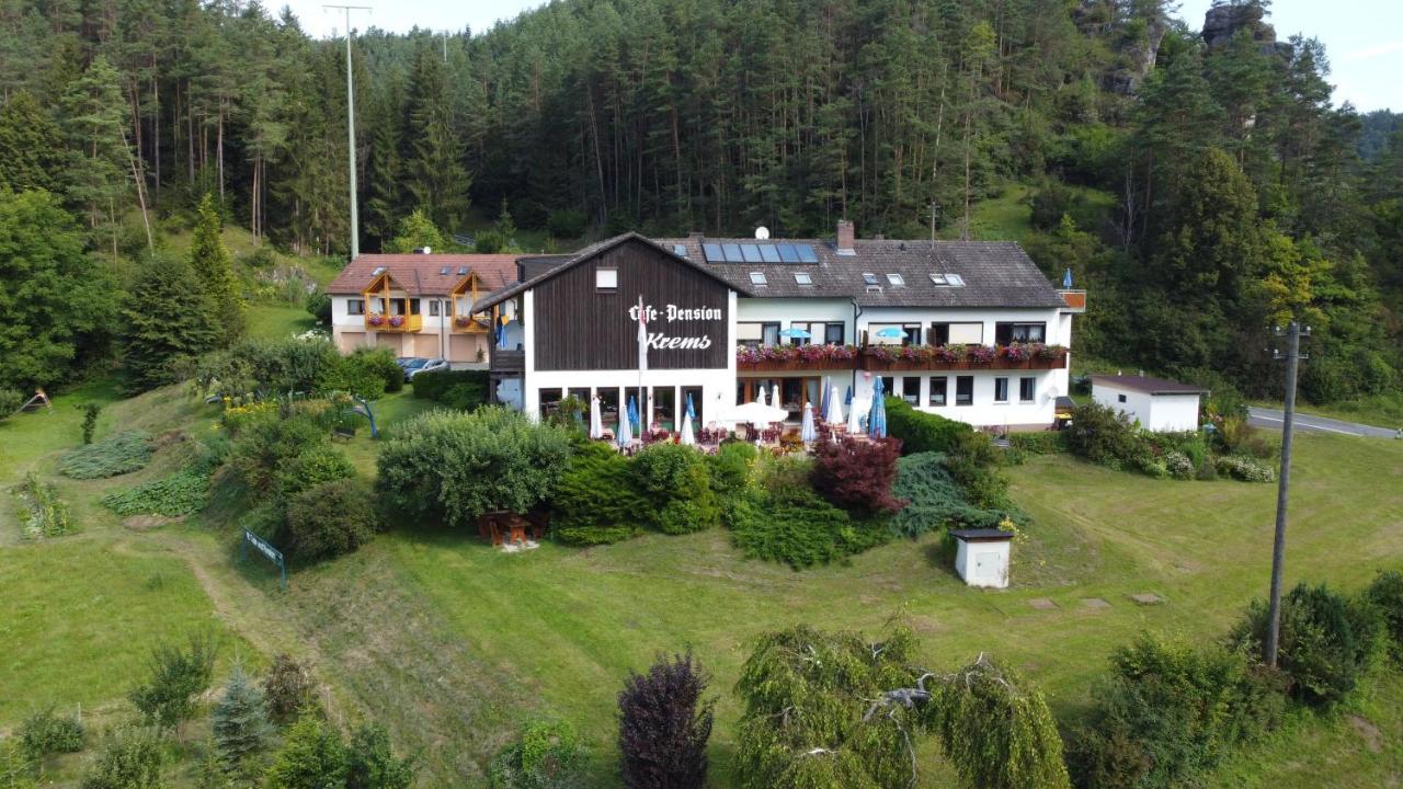 Cafe Pension Krems Waischenfeld Exteriör bild